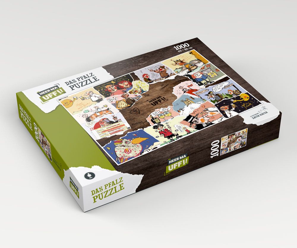 Heer Ma Uff Das Pfalzpuzzle Jigsaw Puzzle 1000 Pieces