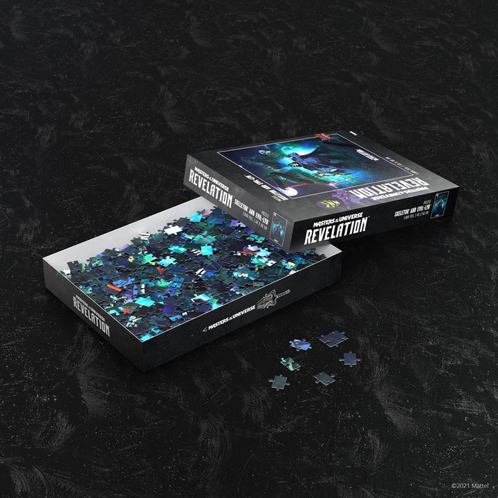 Masters of the Universe Revelation Jigsaw Puzzle Skeletor and Evil-Lyn (1000 pieces)