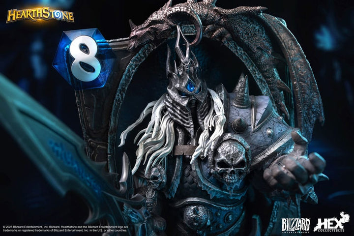 Hearthstone 3D Art Frame Statue The Lich King 31 cm Collectible