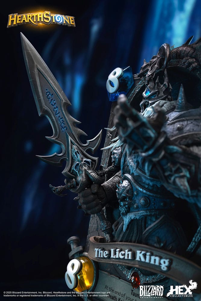 Hearthstone 3D Art Frame Statue The Lich King 31 cm Collectible