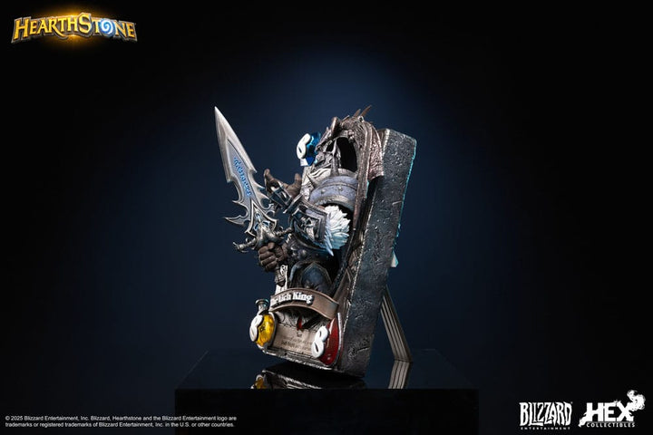 Hearthstone 3D Art Frame Statue The Lich King 31 cm Collectible