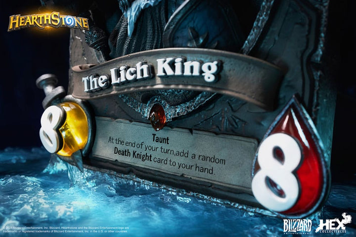 Hearthstone 3D Art Frame Statue The Lich King 31 cm Collectible