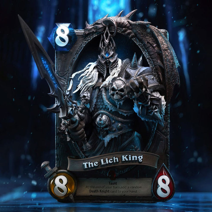 Hearthstone 3D Art Frame Statue The Lich King 31 cm Collectible
