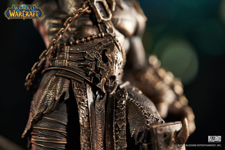 Grommash Hellscream Bronze Coloured Edition World of Warcraft Statue 1 10 Scale 31 cm