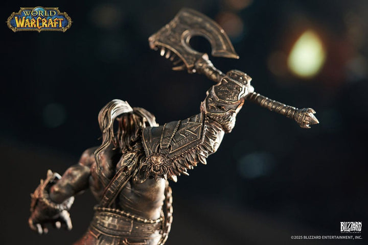 Grommash Hellscream Bronze Coloured Edition World of Warcraft Statue 1 10 Scale 31 cm
