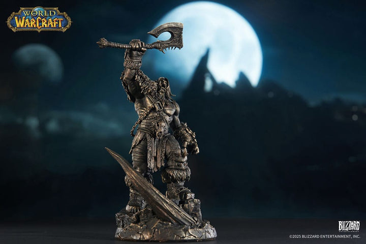 Grommash Hellscream Bronze Coloured Edition World of Warcraft Statue 1 10 Scale 31 cm