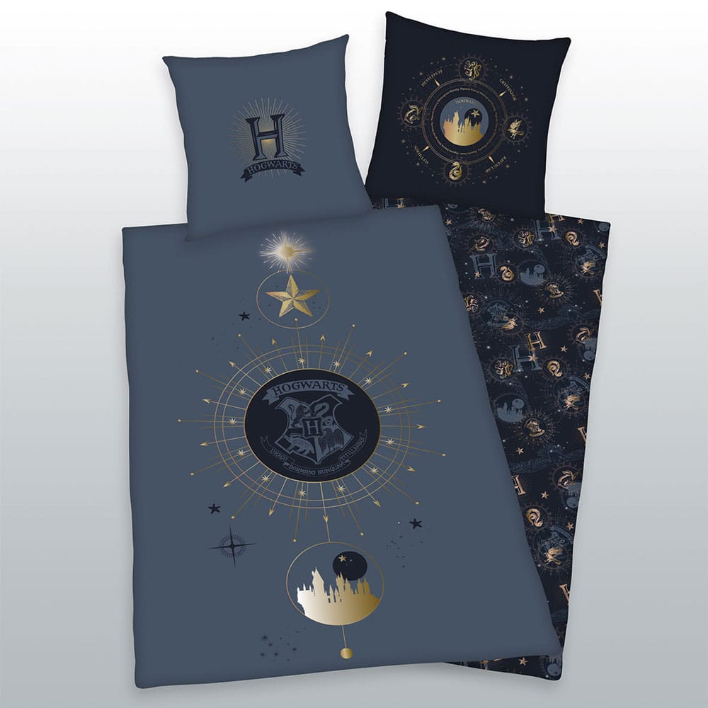 Harry Potter Hogwarts Duvet Set 135 x 200 cm 80 x 80 cm
