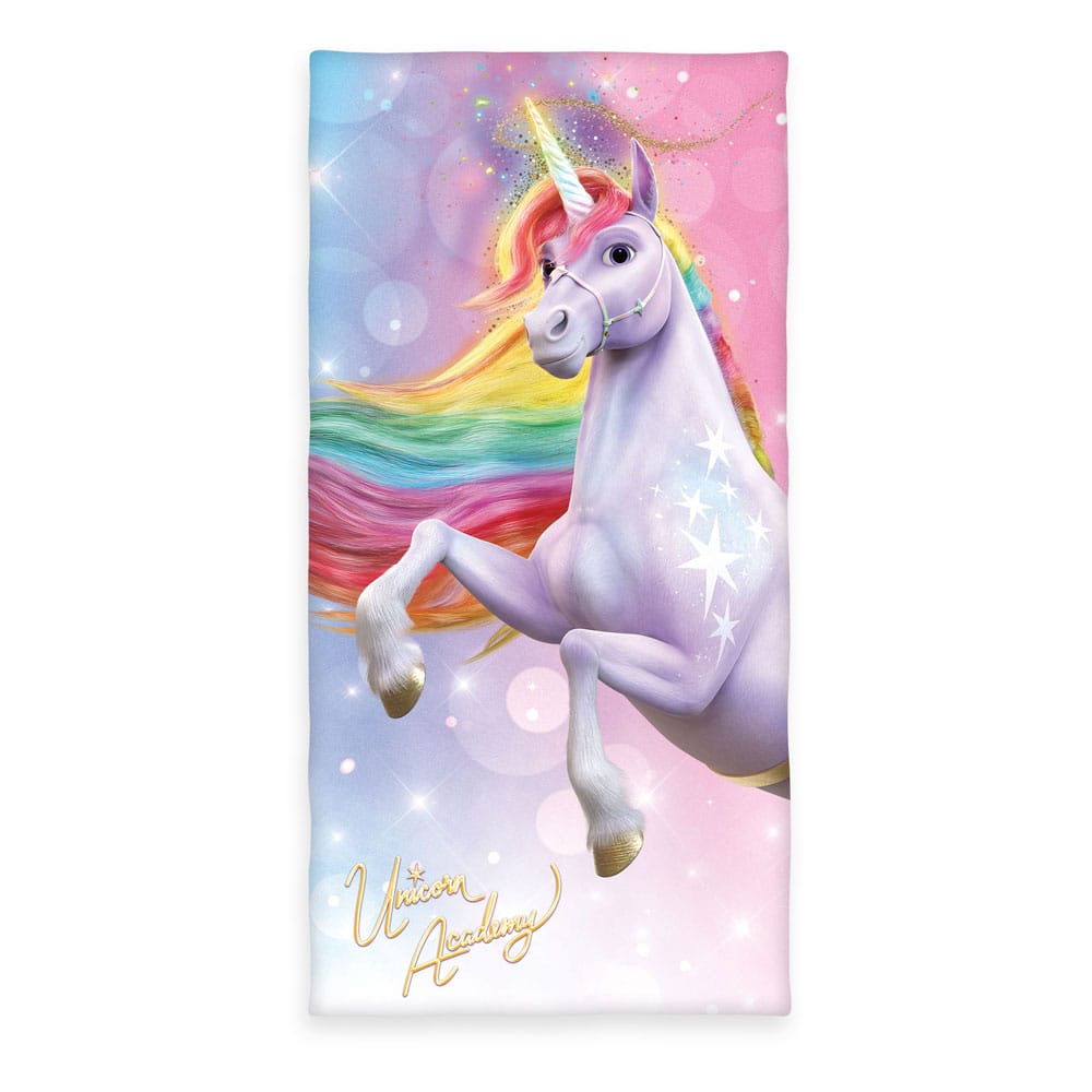 Unicorn Academy Magic Velour Towel 75 x 150 cm