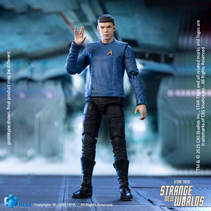 Star Trek Spock Strange New Worlds Exquisite Mini Series Action Figure 11CM