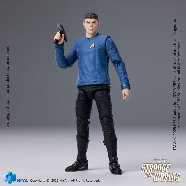 Star Trek Spock Strange New Worlds Exquisite Mini Series Action Figure 11CM
