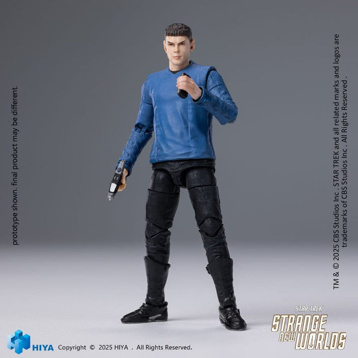 Star Trek Spock Strange New Worlds Exquisite Mini Series Action Figure 11CM