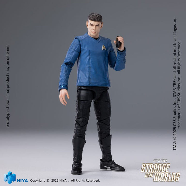Star Trek Spock Strange New Worlds Exquisite Mini Series Action Figure 11CM