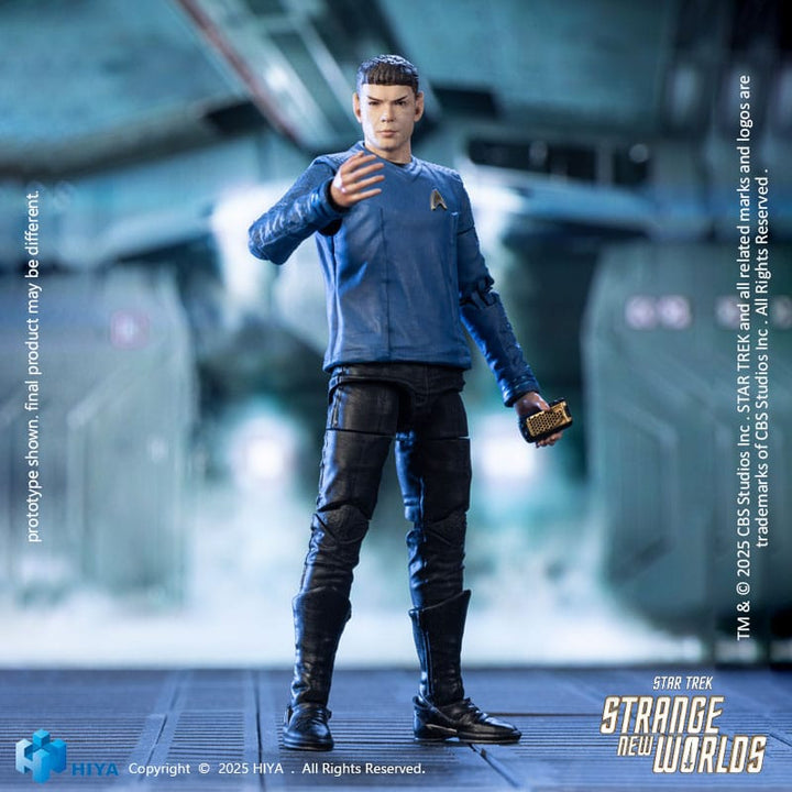 Star Trek Spock Strange New Worlds Exquisite Mini Series Action Figure 11CM