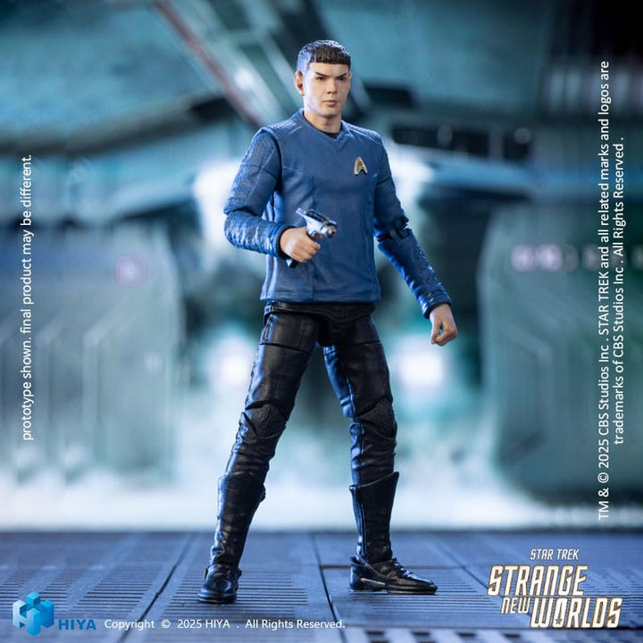 Star Trek Spock Strange New Worlds Exquisite Mini Series Action Figure 11CM
