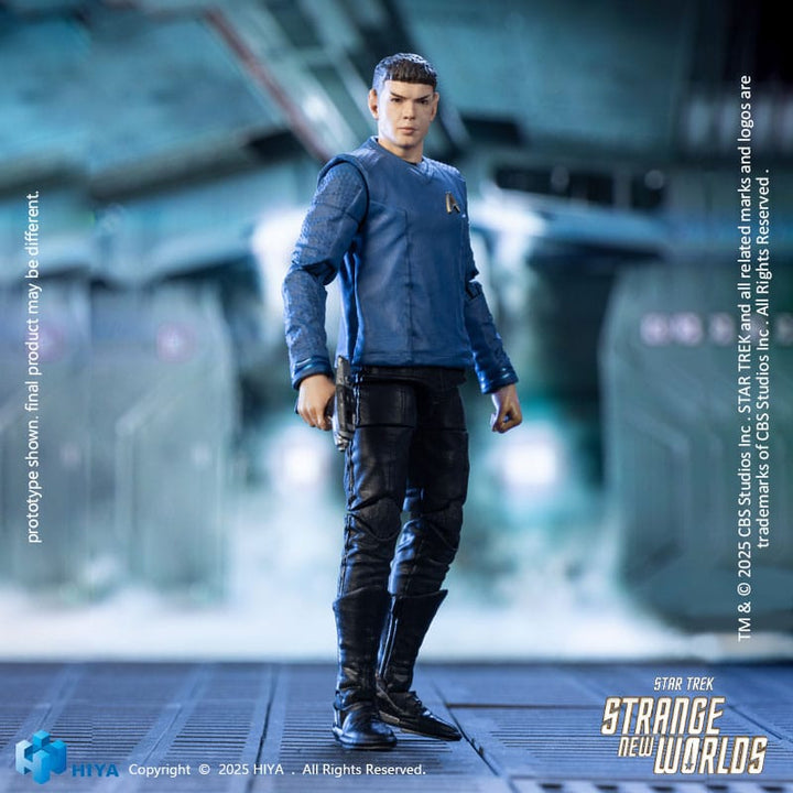 Star Trek Spock Strange New Worlds Exquisite Mini Series Action Figure 11CM