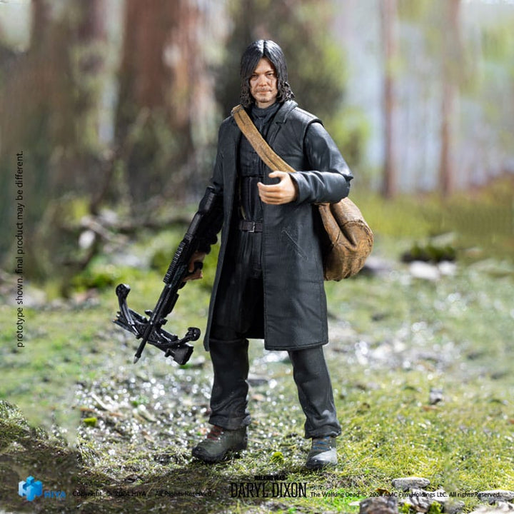 The Walking Dead Daryl Dixon PX Previews Exclusive Action Figure One Eighteenth Scale