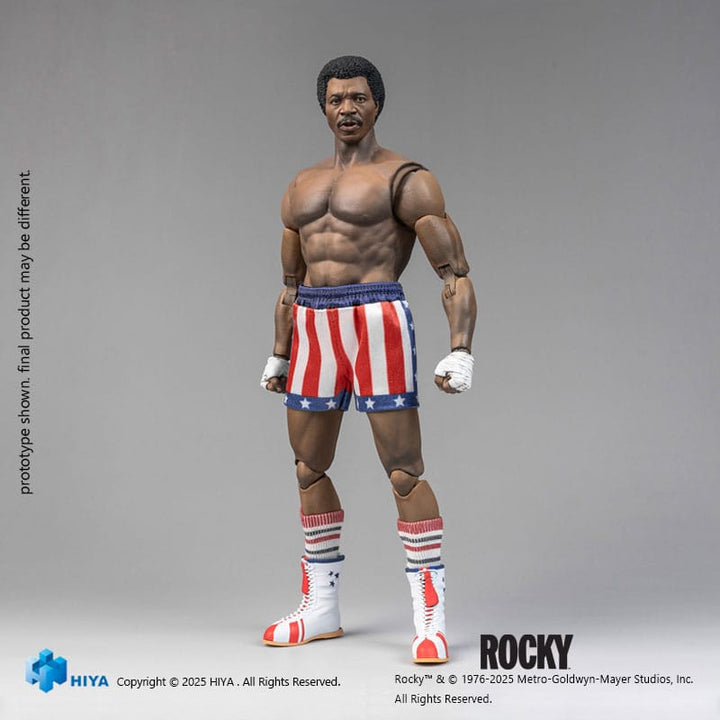 Rocky Apollo Exquisite Super Series 112 Scale Action Figure 16 cm