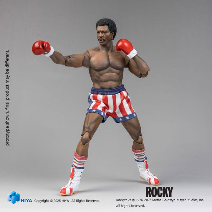 Rocky Apollo Exquisite Super Series 112 Scale Action Figure 16 cm
