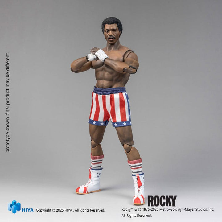 Rocky Apollo Exquisite Super Series 112 Scale Action Figure 16 cm