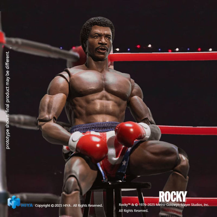Rocky Apollo Exquisite Super Series 112 Scale Action Figure 16 cm