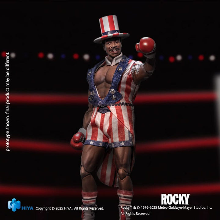 Rocky Apollo Exquisite Super Series 112 Scale Action Figure 16 cm