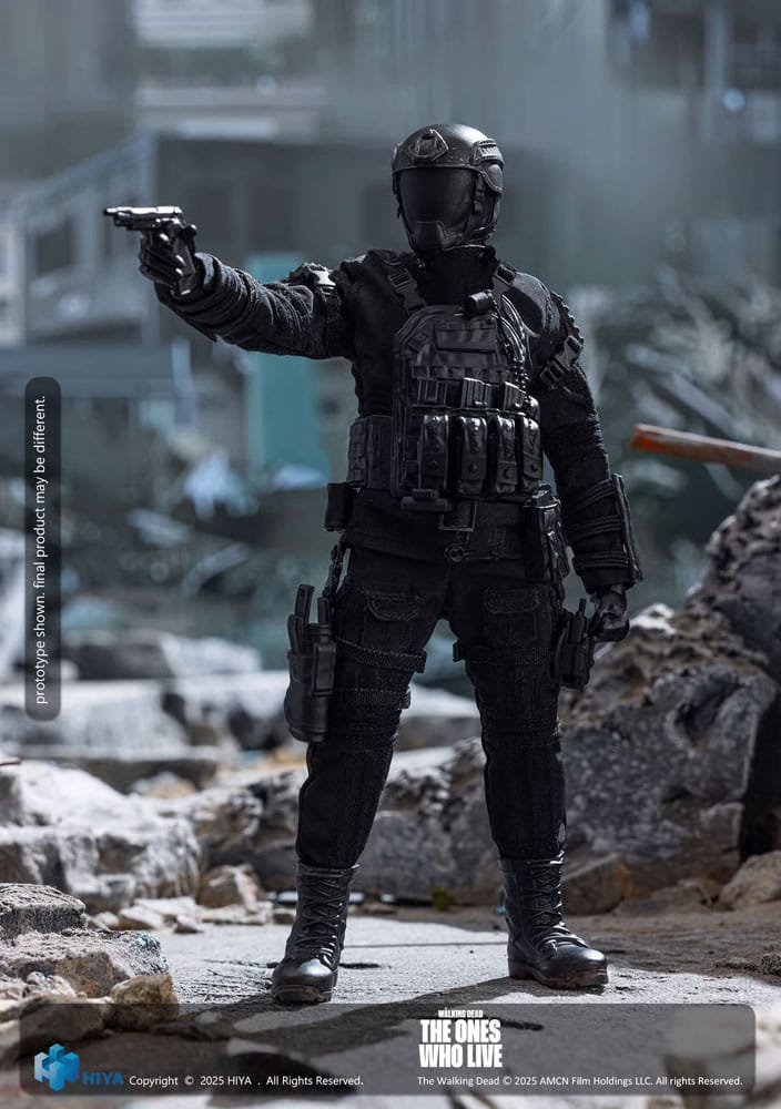 The Walking Dead Rick Grimes Action Figure PX Previews Exclusive EXQUISITE SUPER Series 1/12 Scale