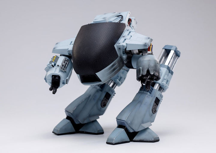 Robocop Exquisite Mini Action Figure with Sound Feature 1/18 Scale Battle Damaged ED209