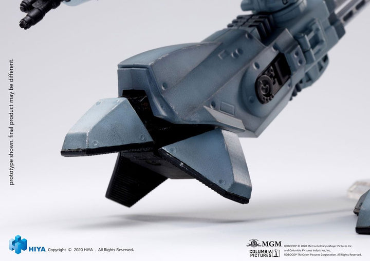 Robocop Exquisite Mini Action Figure with Sound Feature 1/18 Scale Battle Damaged ED209