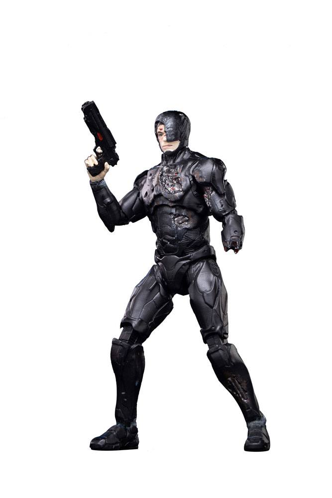 Robocop 2014 Exquisite Mini Action Figure 1/18 Scale Robocop Battle Damage