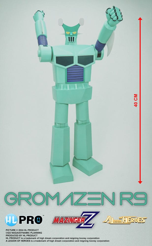 Mazinger Z Legion of Heroes Vinyl Figure Gromazen R9 40 cm