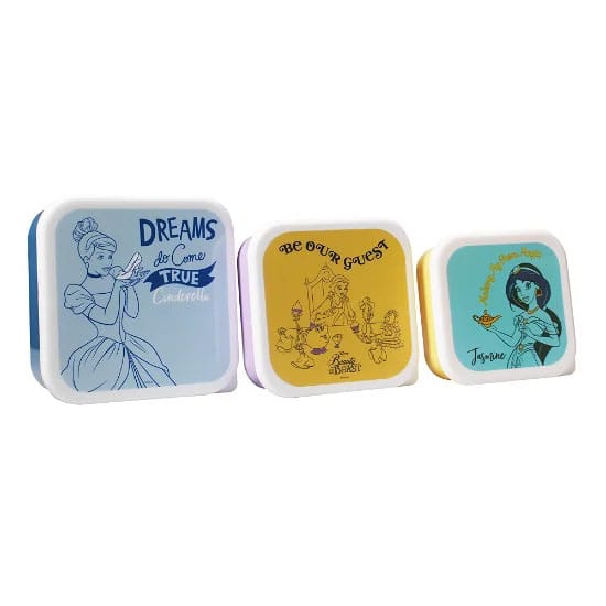 Disney Princess Colour Pop Snack Box Set of 3