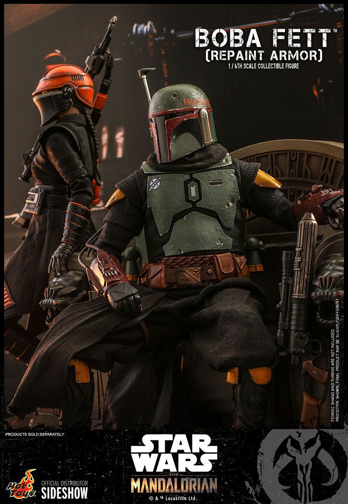 Hot Toys The Mandalorian Boba Fett (Repaint Armor) 1/6th Scale Figure