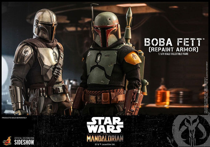 Hot Toys The Mandalorian Boba Fett (Repaint Armor) 1/6th Scale Figure