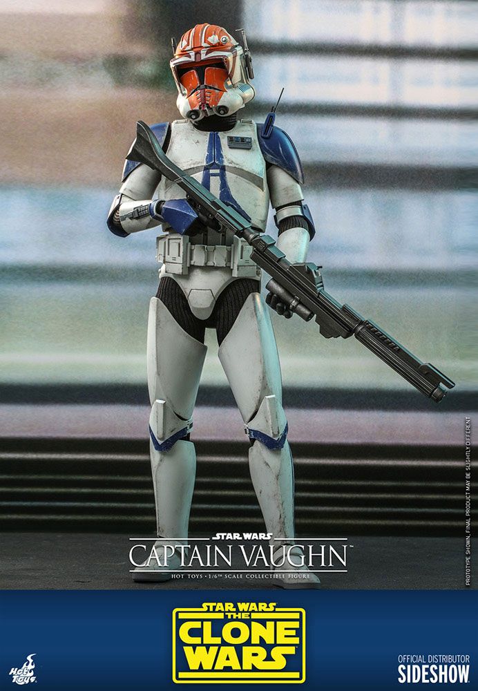Hot Toys Star Wars The Clone Wars Captain Vaughn 1/6th Scale Figure
