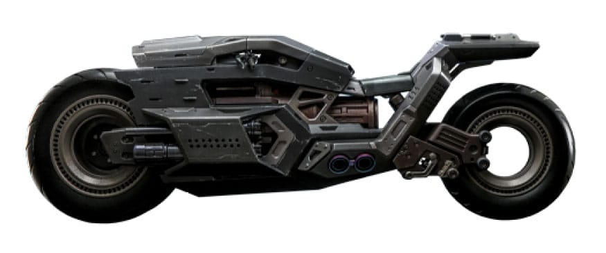 Hot Toys Batcycle The Flash Movie Masterpiece Vehicle 1/6 Scale 56cm