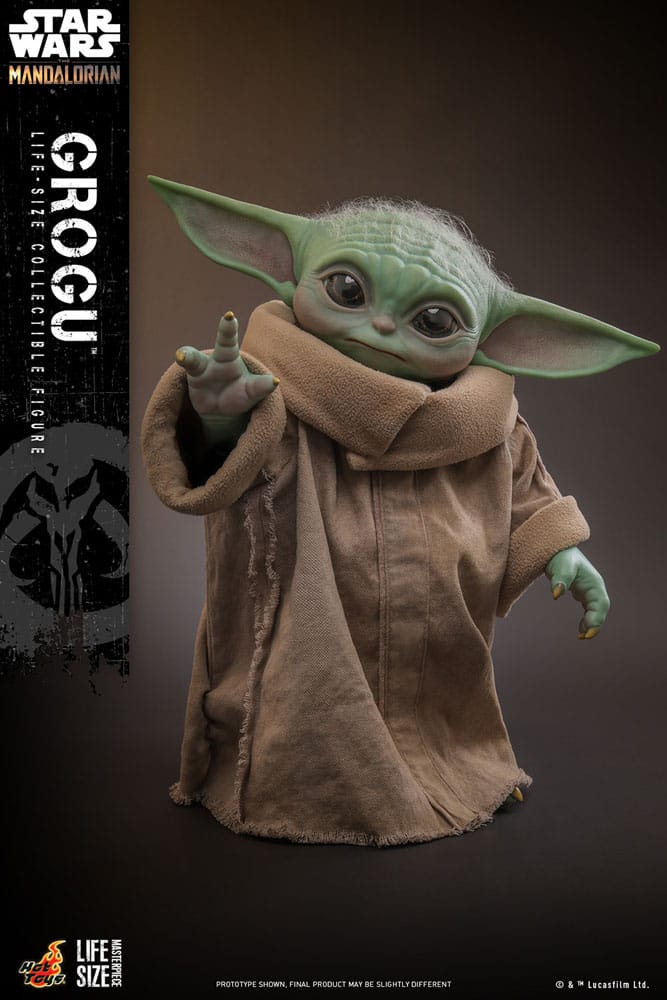 Hot Toys Grogu Star Wars The Mandalorian Life Size Figure