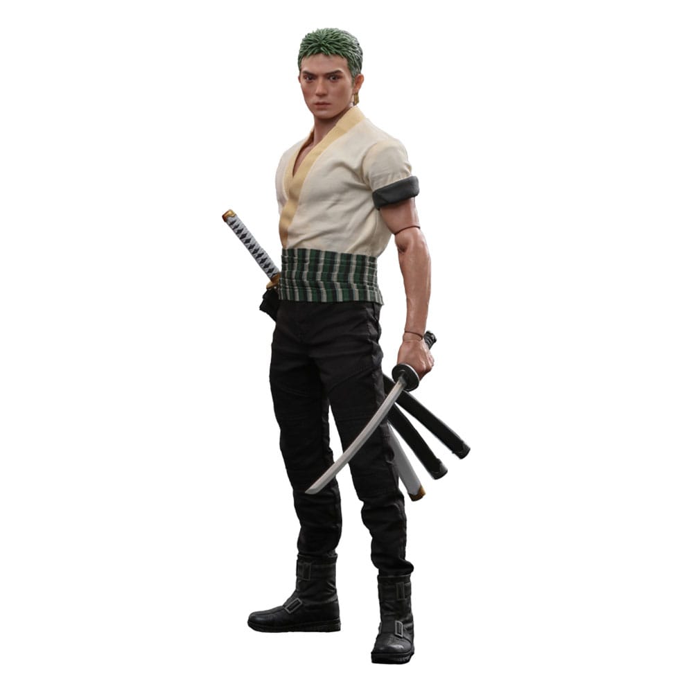 Hot Toys Roronoa Zoro One Piece Netflix Action Figure 1/6 Scale 31cm