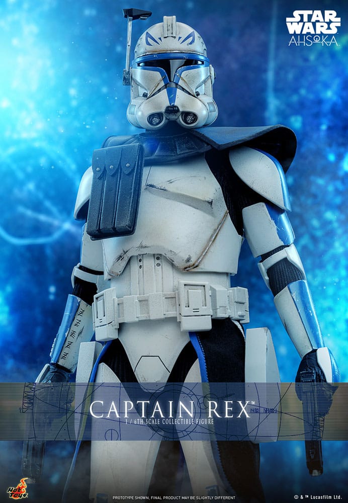 Hot Toys Captain Rex Star Wars Ahsoka Action Figure 1 6 Scale 30 cm