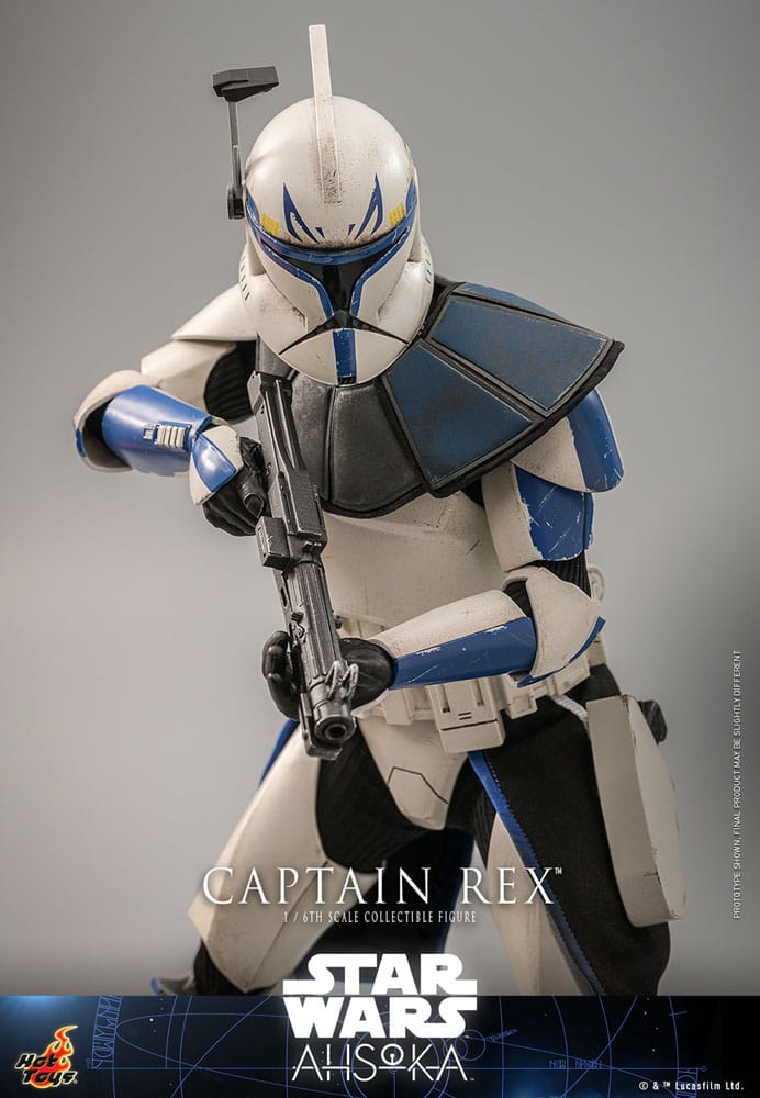 Hot Toys Captain Rex Star Wars Ahsoka Action Figure 1 6 Scale 30 cm
