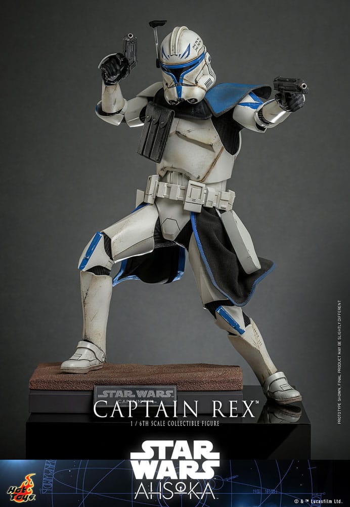 Hot Toys Captain Rex Star Wars Ahsoka Action Figure 1 6 Scale 30 cm