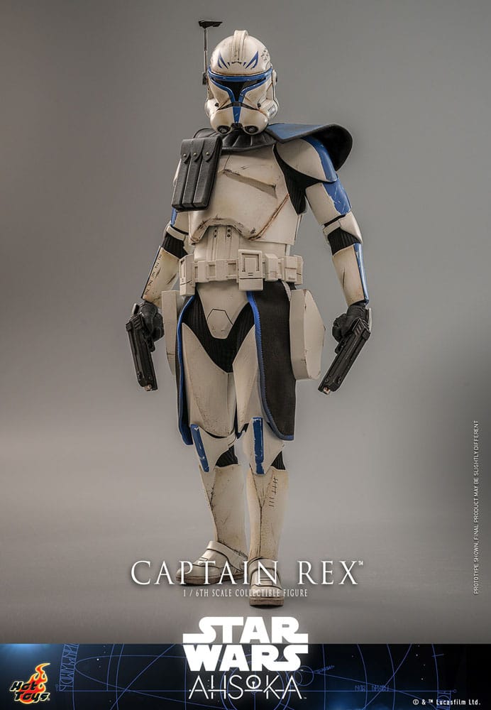 Hot Toys Captain Rex Star Wars Ahsoka Action Figure 1 6 Scale 30 cm