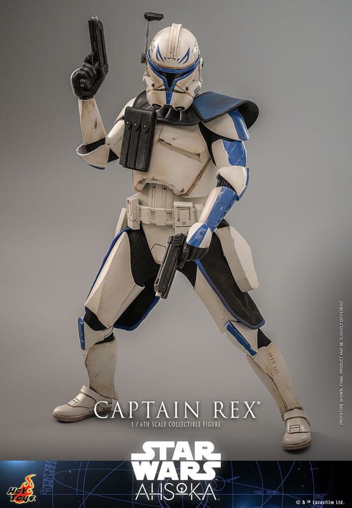 Hot Toys Captain Rex Star Wars Ahsoka Action Figure 1 6 Scale 30 cm