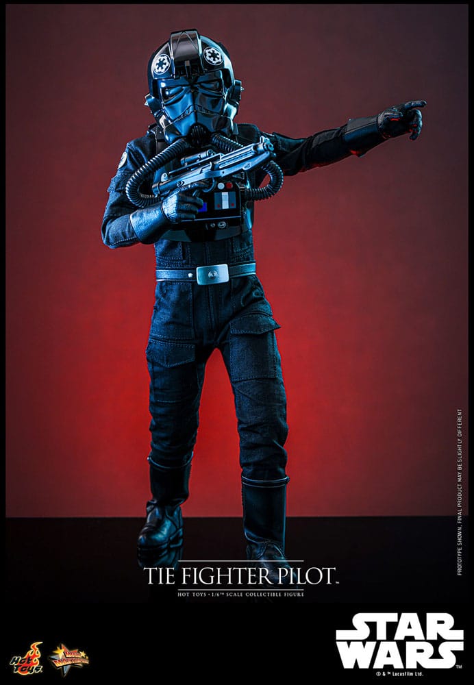 Hot Toys Star Wars A New Hope TIE Fighter Pilot 1/6th Scale Figure