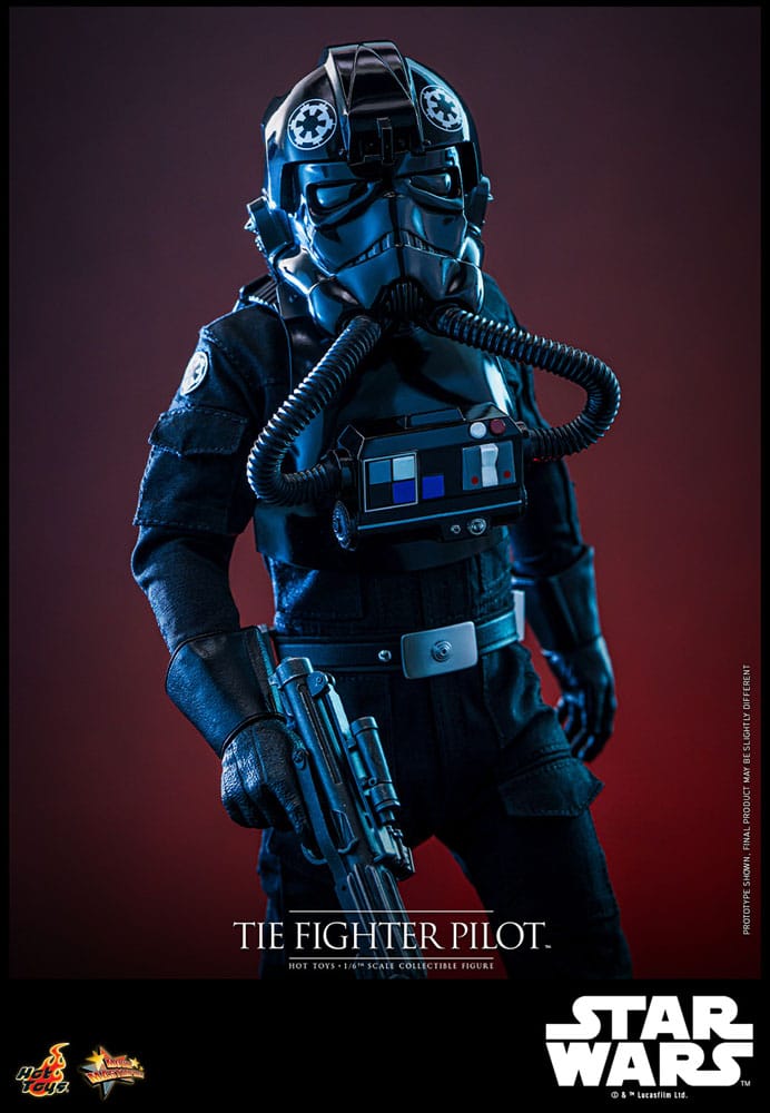 Hot Toys Star Wars A New Hope TIE Fighter Pilot 1/6th Scale Figure