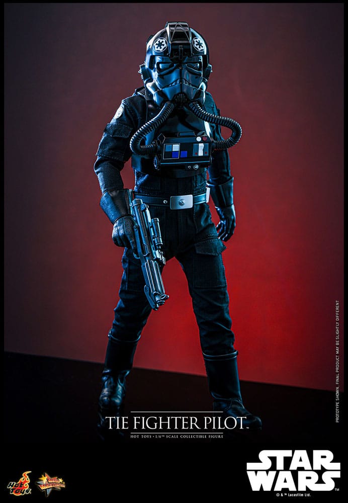 Hot Toys Star Wars A New Hope TIE Fighter Pilot 1/6th Scale Figure