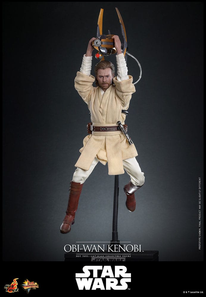 Hot Toys Star Wars: Attack of the Clones Obi-Wan Kenobi 1/6th Scale Figure