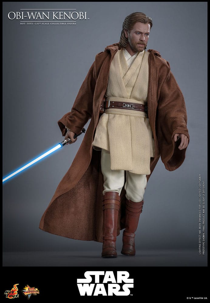 Hot Toys Star Wars: Attack of the Clones Obi-Wan Kenobi 1/6th Scale Figure