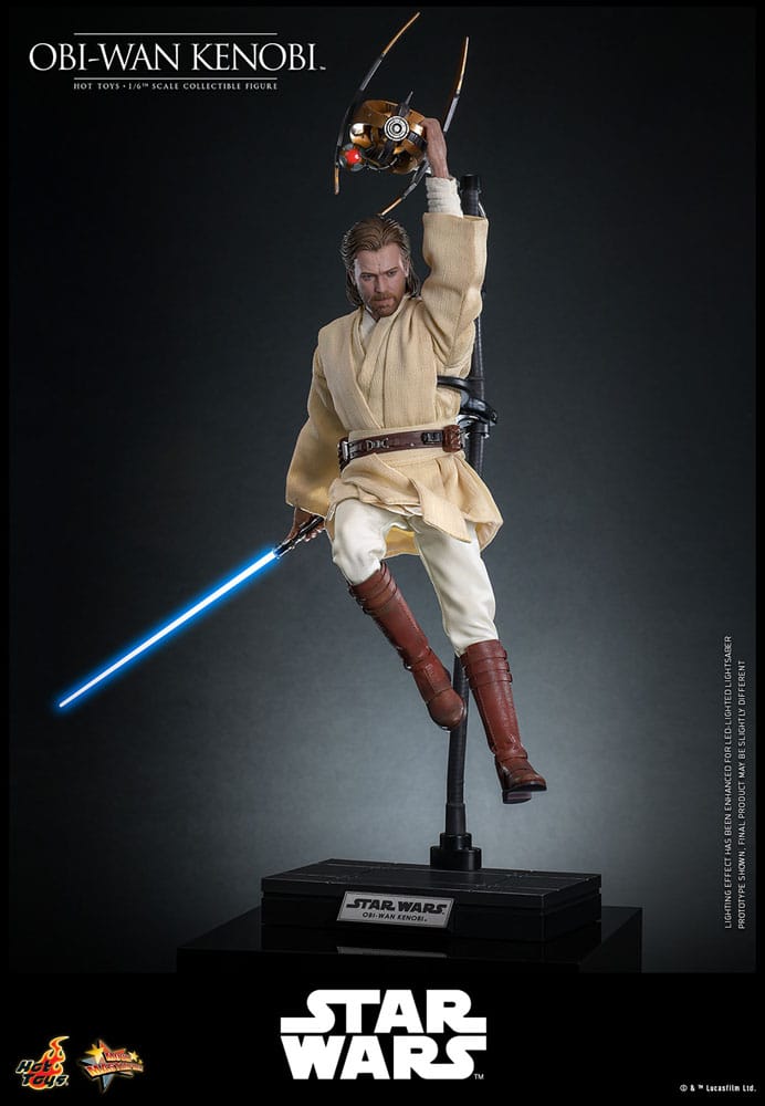 Hot Toys Star Wars: Attack of the Clones Obi-Wan Kenobi 1/6th Scale Figure