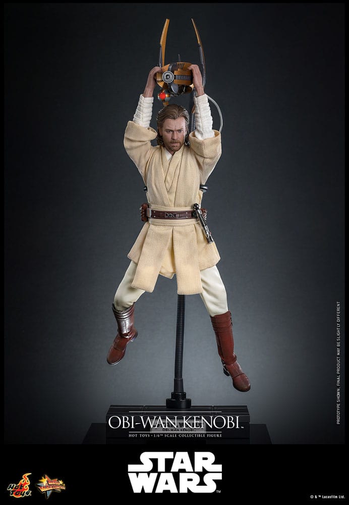 Hot Toys Star Wars: Attack of the Clones Obi-Wan Kenobi 1/6th Scale Figure