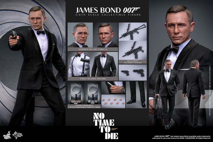 Hot Toys James Bond No Time to Die James Bond 1/6th Scale Figure